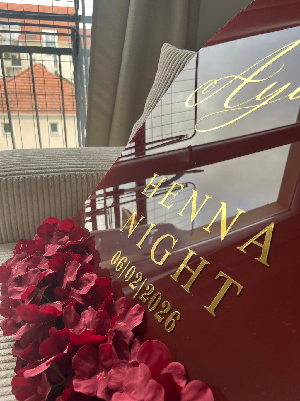 RUBY – Panneau arche Henna