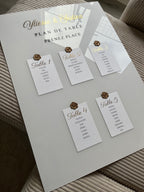 PRESTIGE – Plan de Table