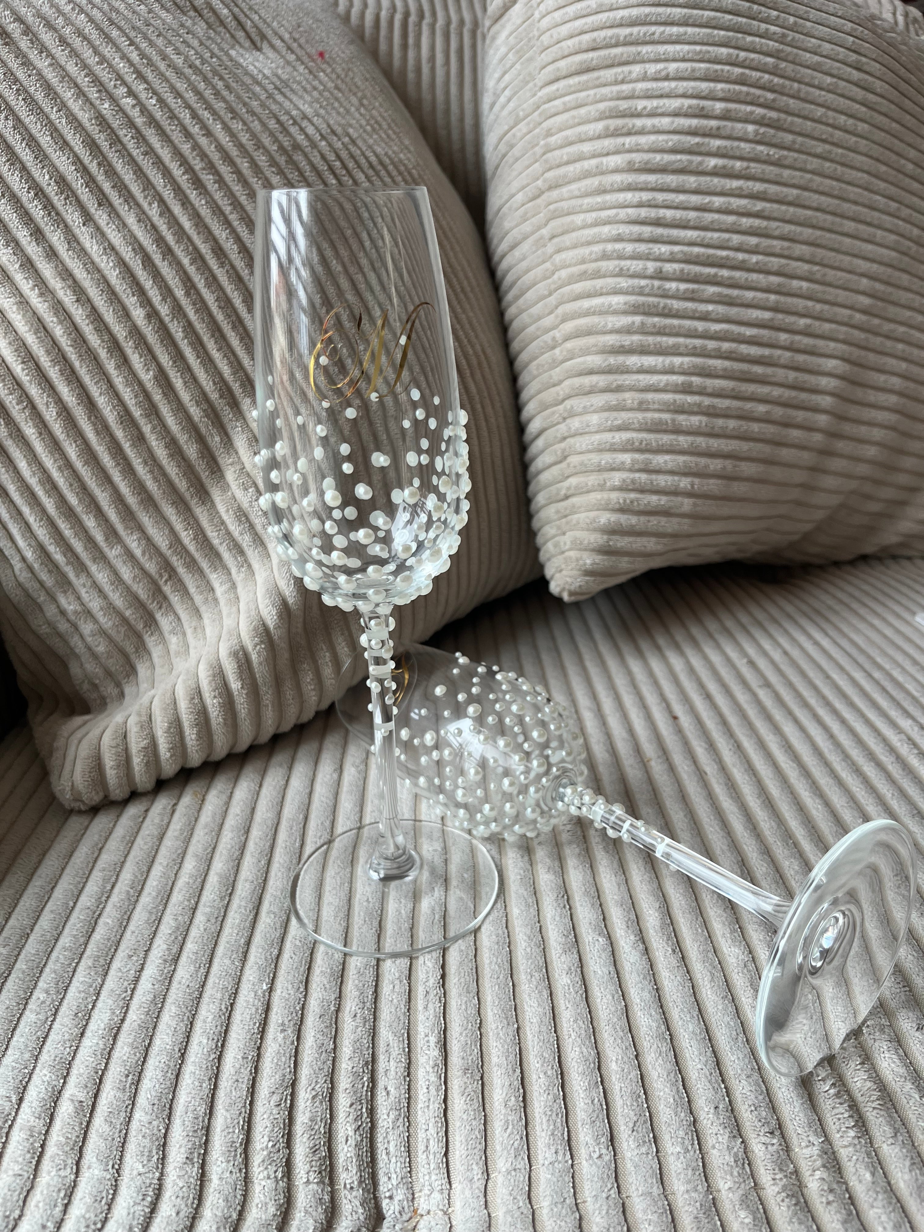 Flûtes PEARLA – Perles ivoire