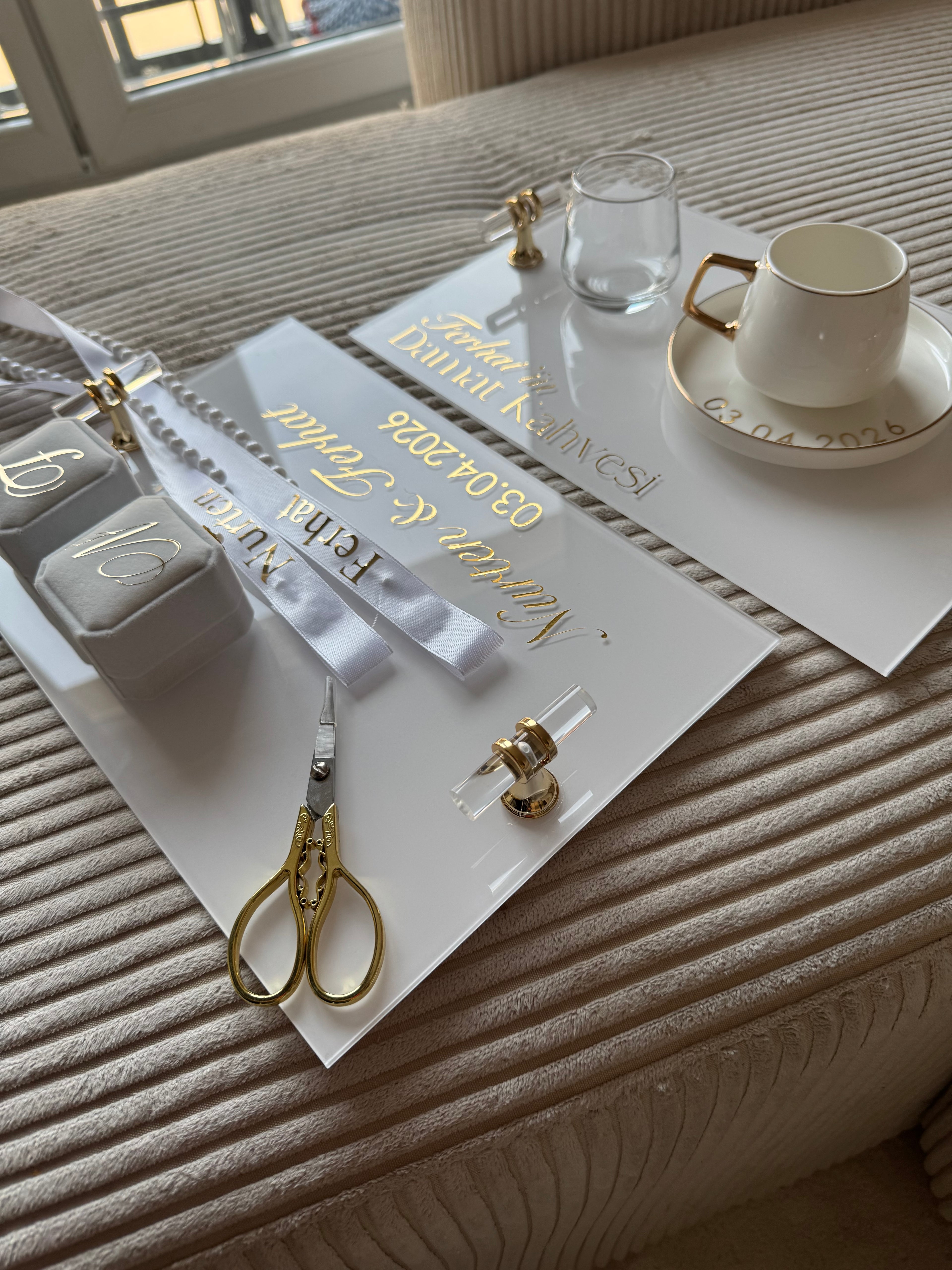 TURKA – Plateau verres