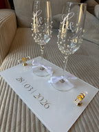 Flûtes PEARLA – Perles ivoire