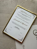 AMANAH – Certificat d'union avec signatures