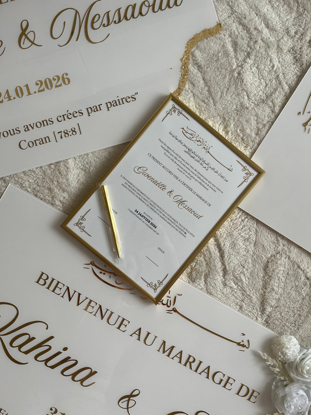 AMANAH – Certificat de mariage