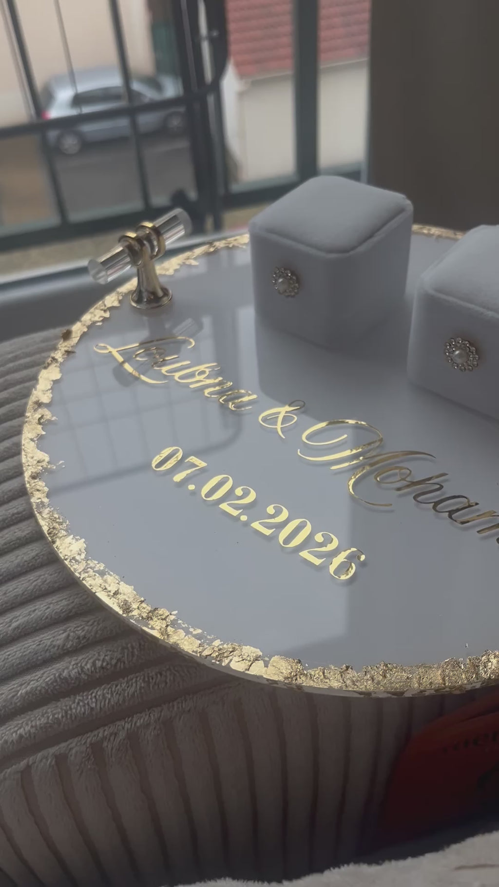 DHAHAB - Porte alliances rond