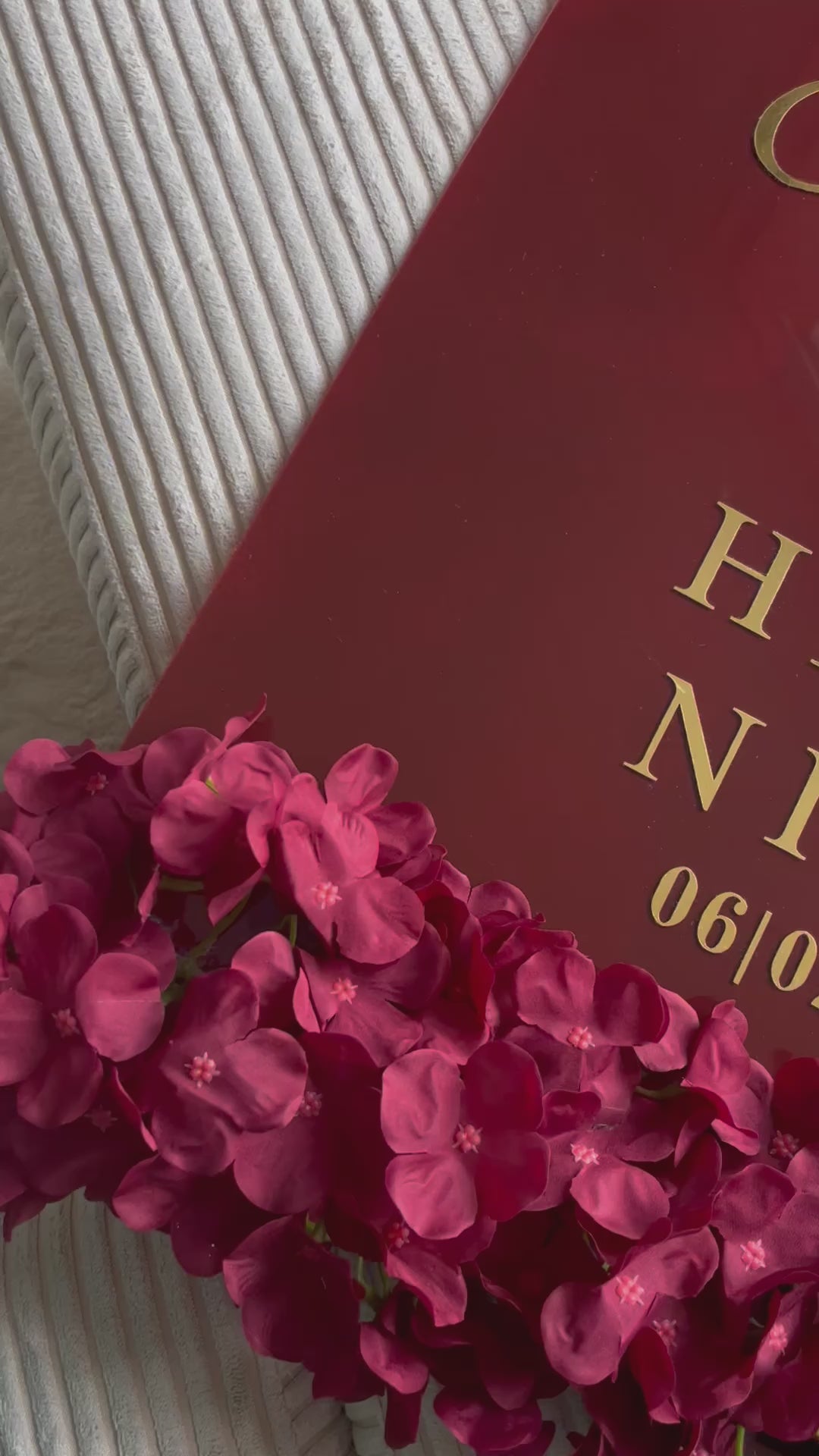 RUBY – Panneau arche Henna