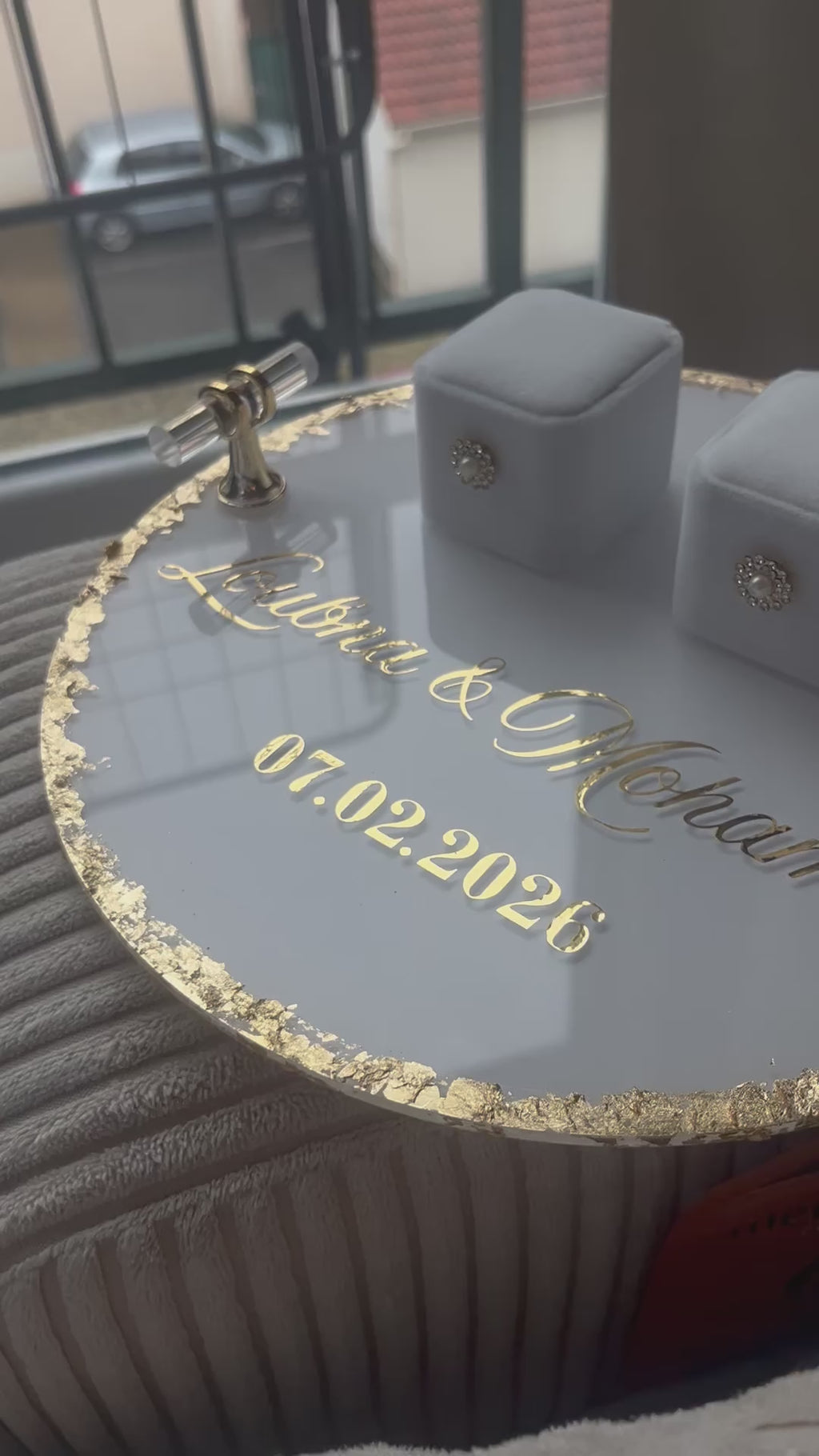 DHAHAB - Porte alliances rond