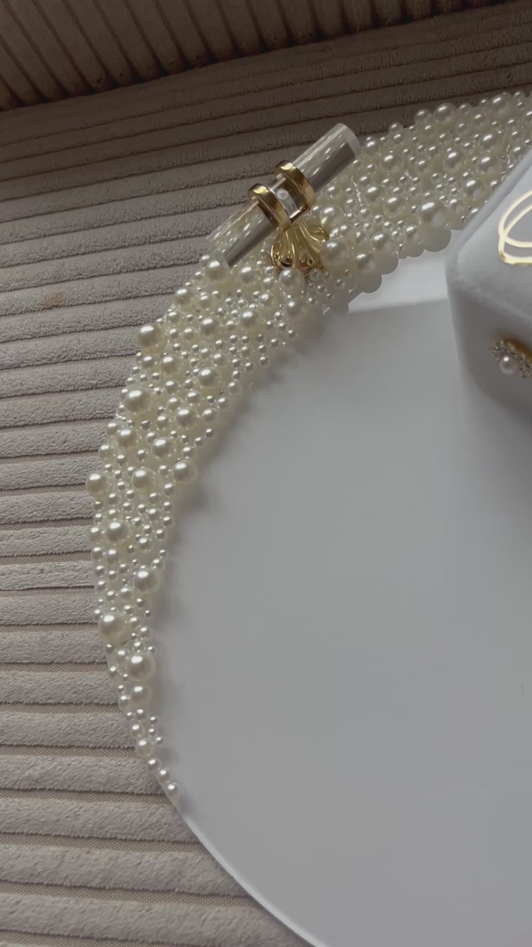 PEARL - Porte alliances perlée