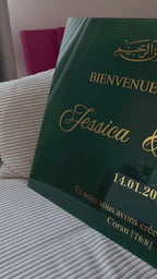 ZAFIR – Panneau de bienvenue rectangle