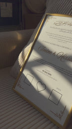 QADR - Certificat d'union avec empreintes